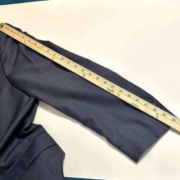 Brooks Brothers 1818 Madison Dark Navy Blazer Vitale Barberis Wool 43R Classic - Picture 6 of 15